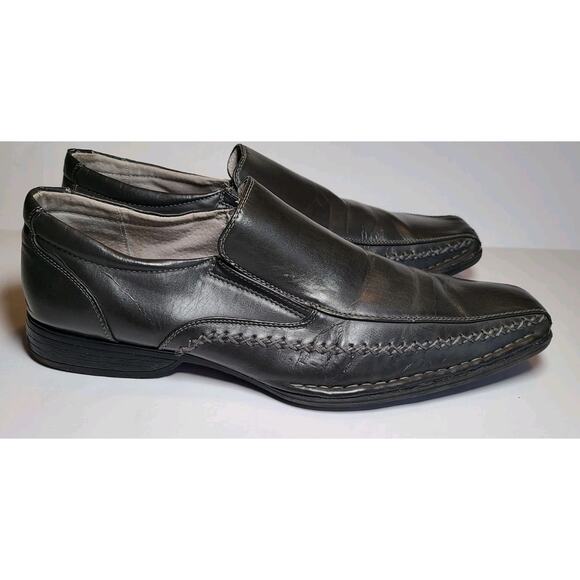 Steve Madden Other - Steve Madden Shoes Mens 11.5 Trace Loafers Charcoal Square Toe Casual Dress